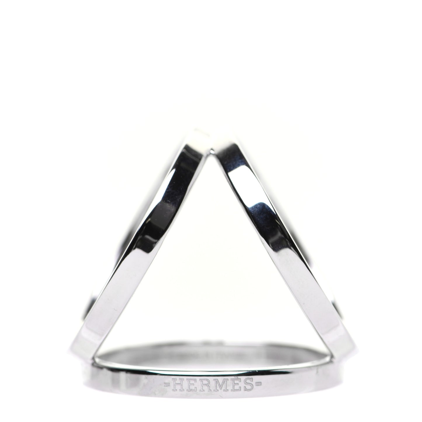 Palladium Trio Scarf Ring