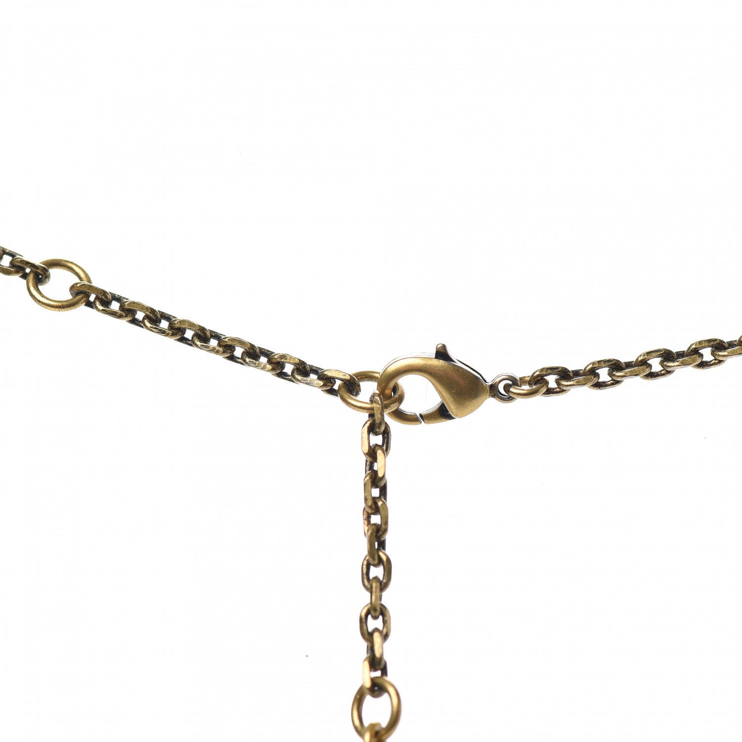 Christian Dior Tresor De Tribal Long Necklace Gold 5 of 5