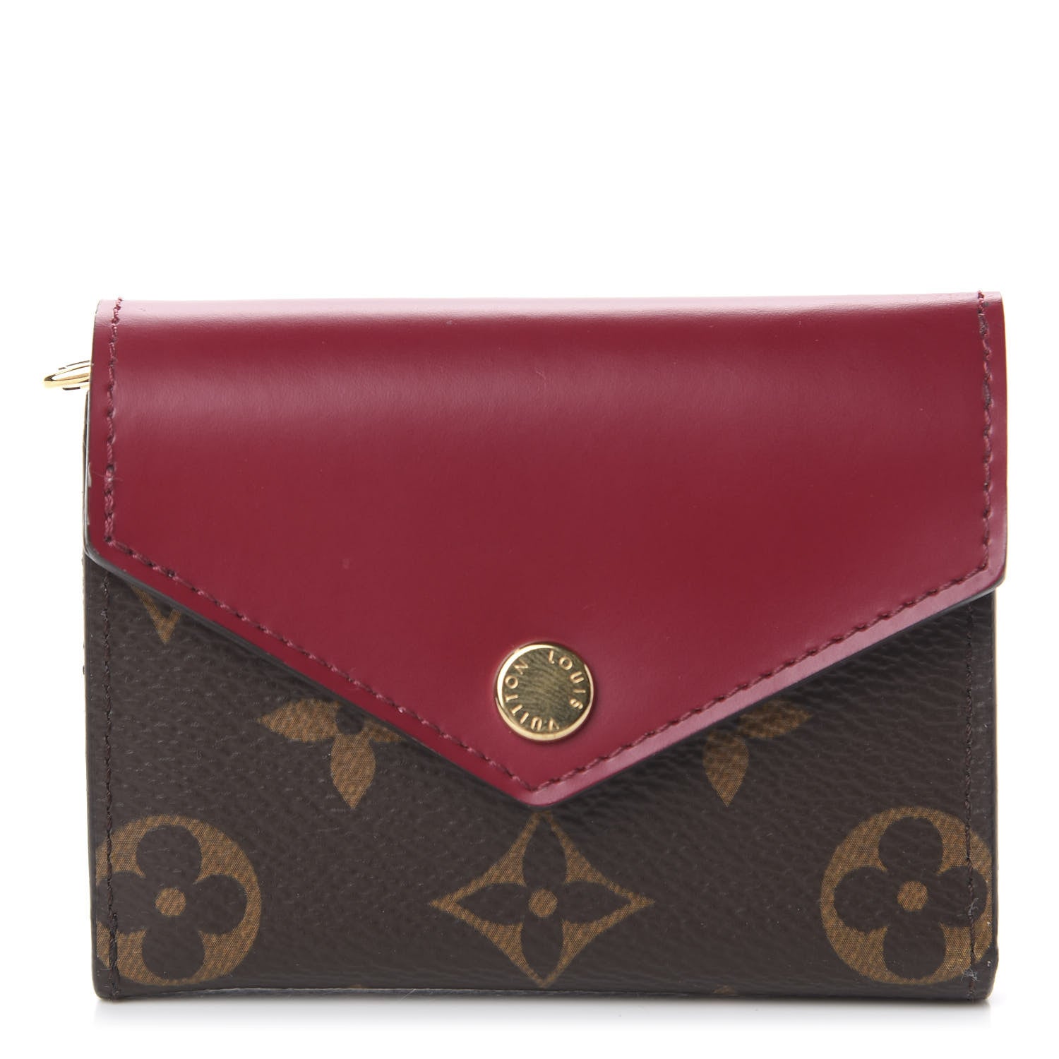 Louis Vuitton Monogram Zoe Wallet Fuchsia 1 of 5