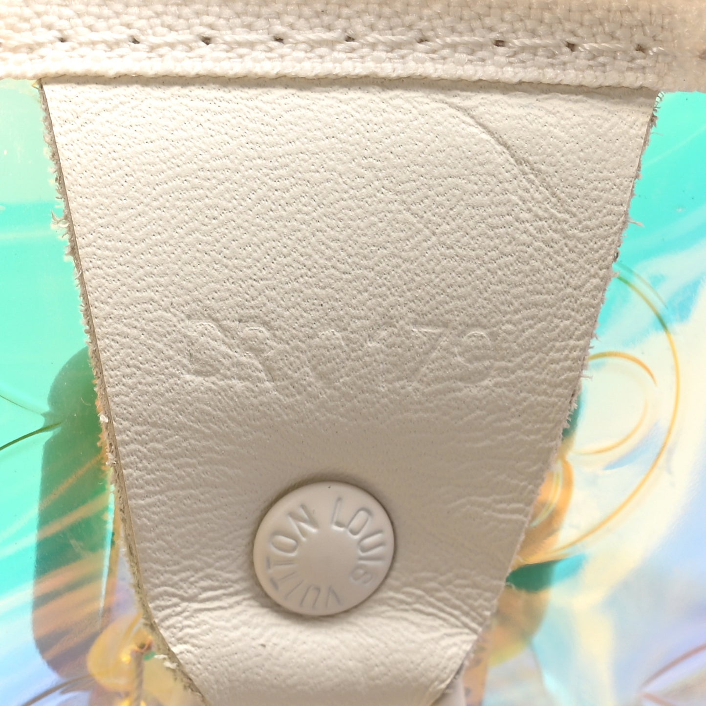 PVC Monogram Keepall Bandouliere 50 Iridescent Prism