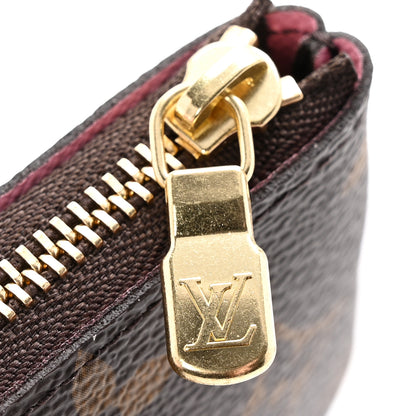 Louis Vuitton Monogram 2023 Christmas Animation Alpine Key Pouch Pink 8 of 9