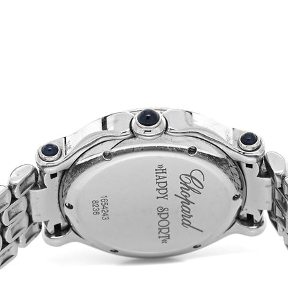 Chopard Stainless Steel Diamond Pave Bezel 32mm Happy Sport Quartz Watch 4 of 5