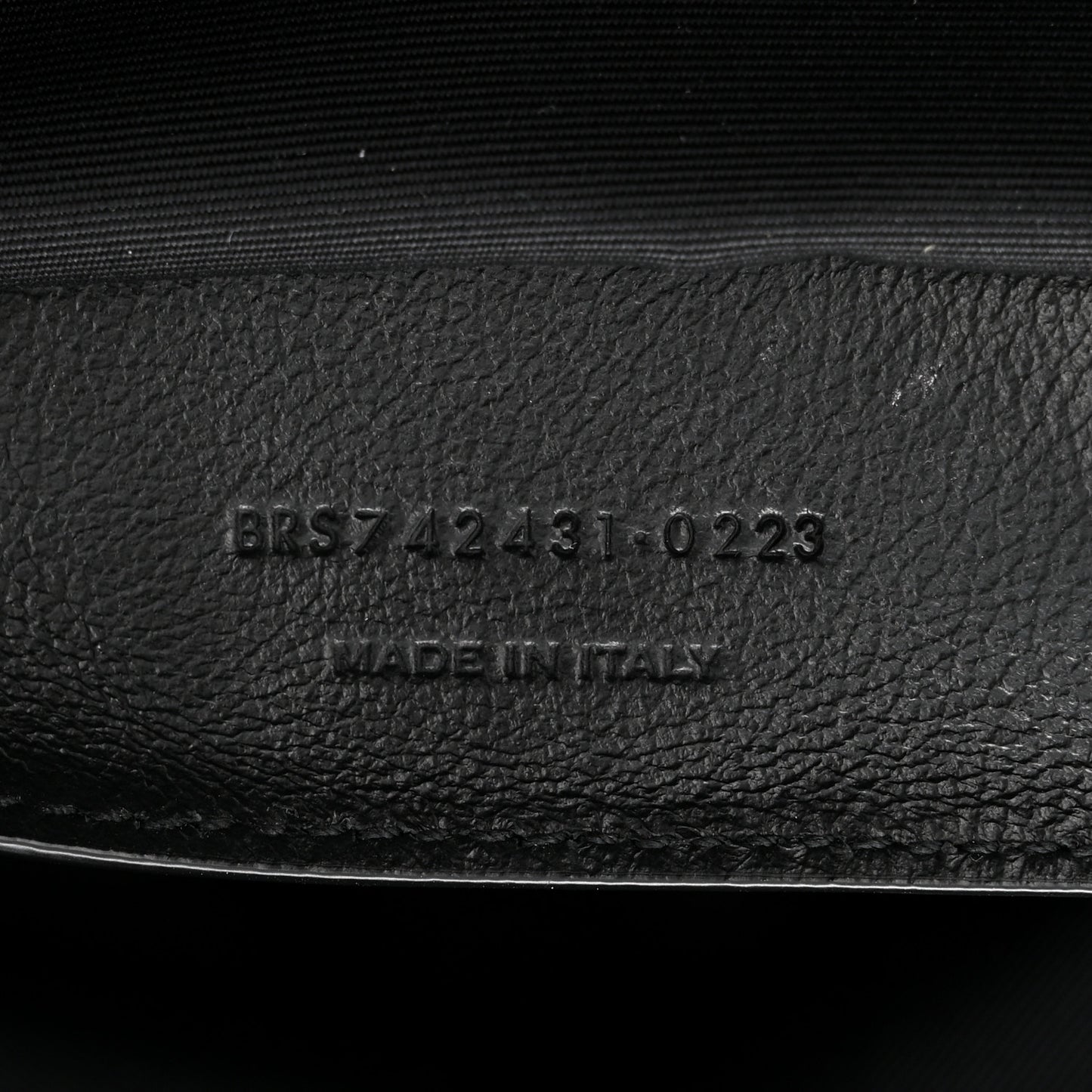 Lambskin Matelasse Monogram Large Jamie 4.3 Black