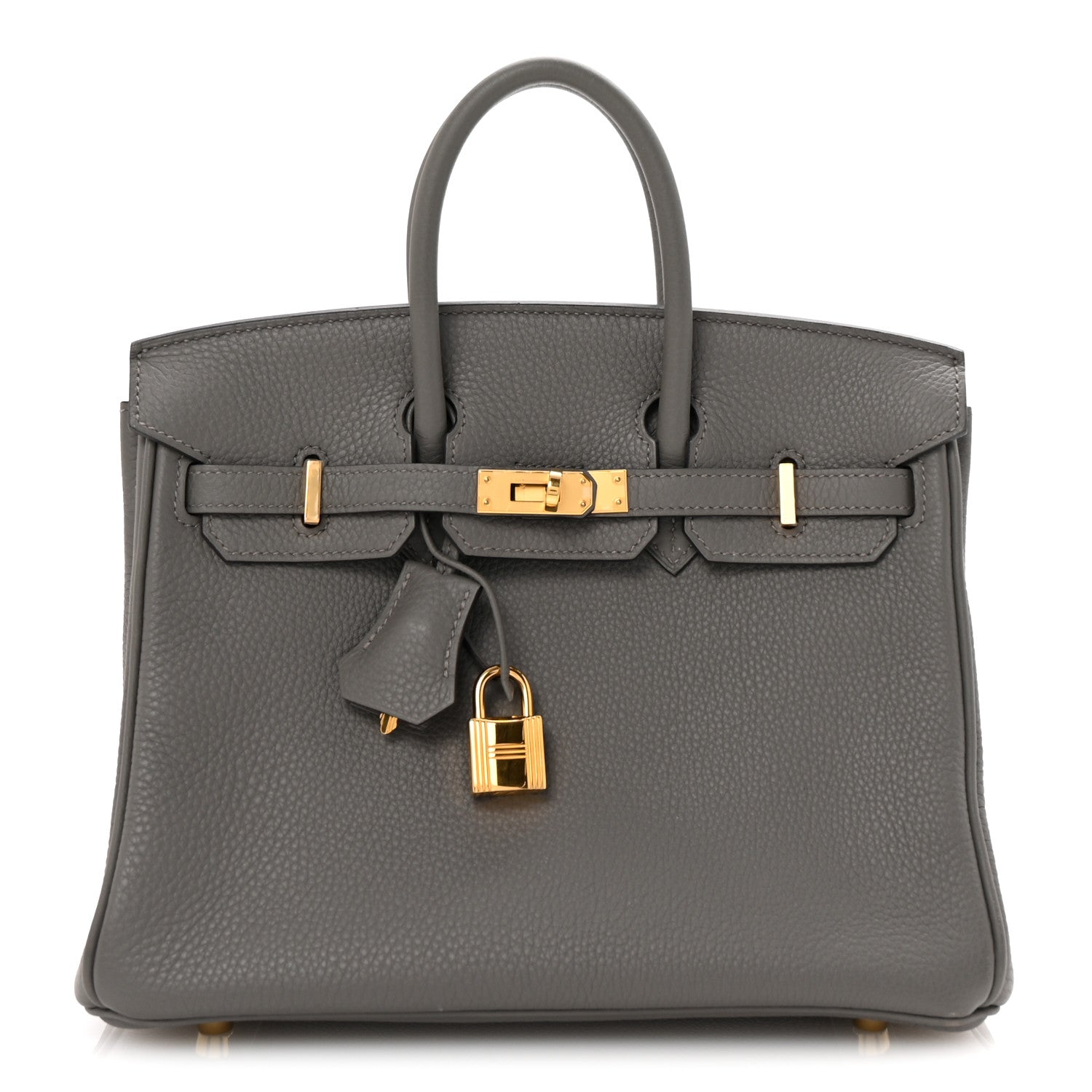 Hermes Togo Birkin 25 Gris Meyer 1 of 10