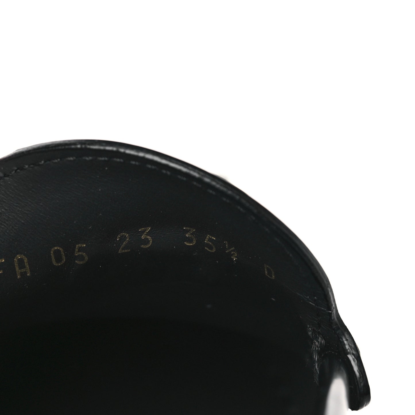 Brushed Calfskin The D-Academy Loafers 35.5 Black