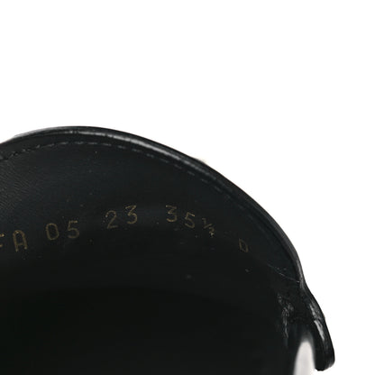 Christian Dior Brushed Calfskin The D-Academy Loafers 35.5 Black 8 of 9