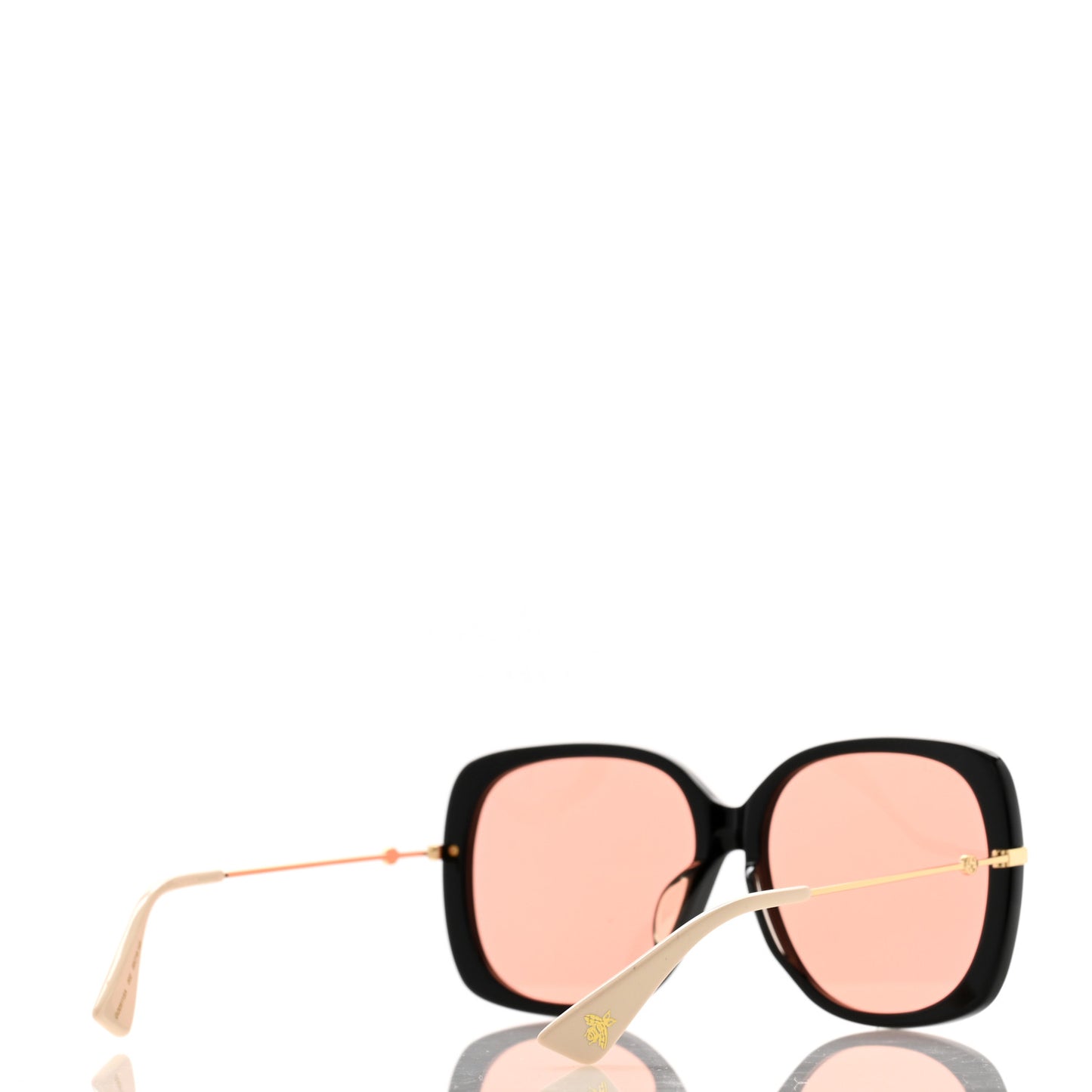 Square Frame GG0511S Sunglasses Orange Black