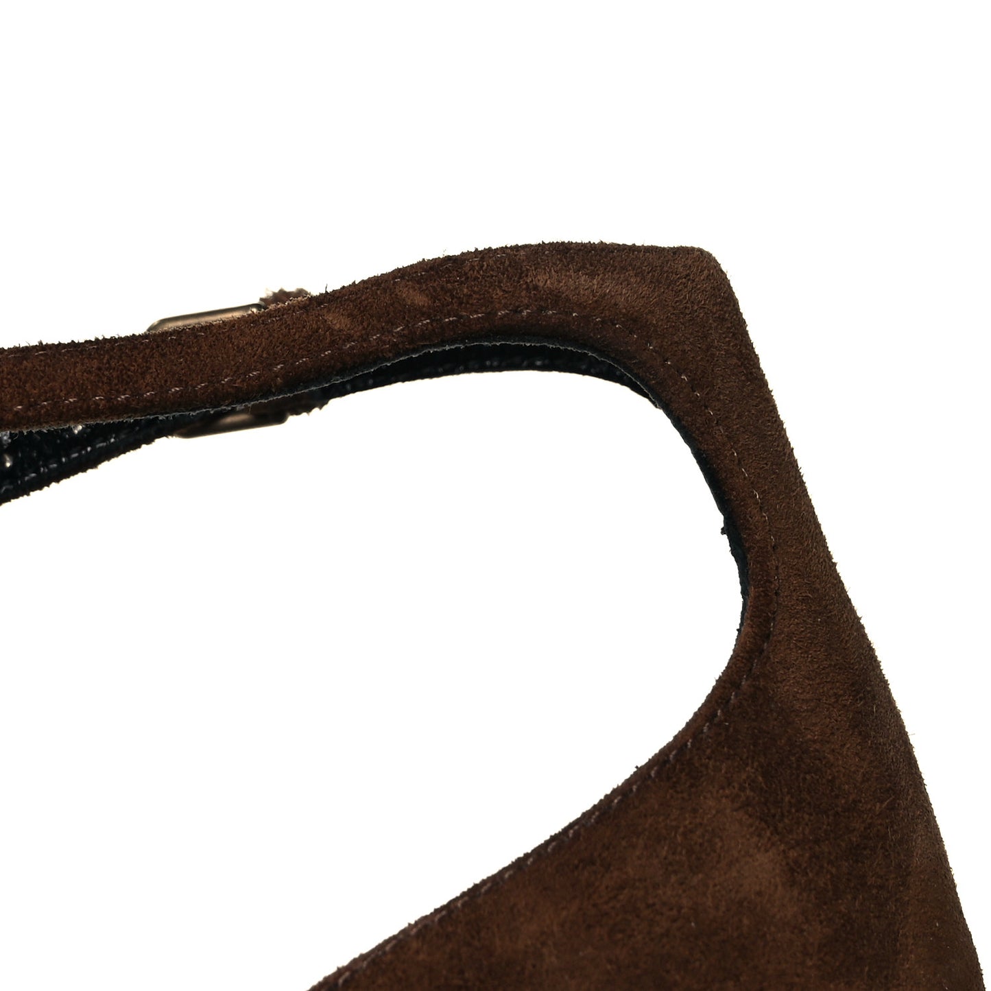 Suede Calfskin Opyum 110 Sandals 37 Cachemere Gold