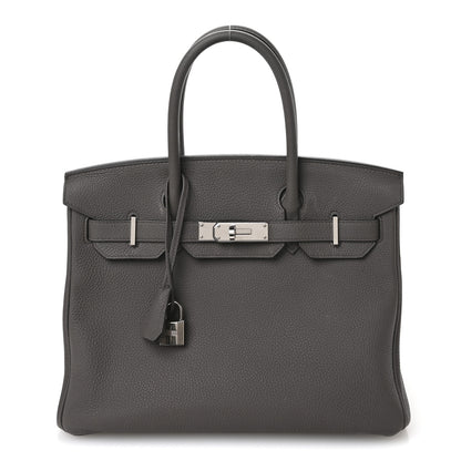 Hermes Togo Birkin 30 Etain 1 of 14