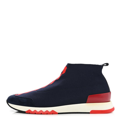 Hermes Mesh Volo Sneakers 38 Bleu Diplomatique 1 of 9