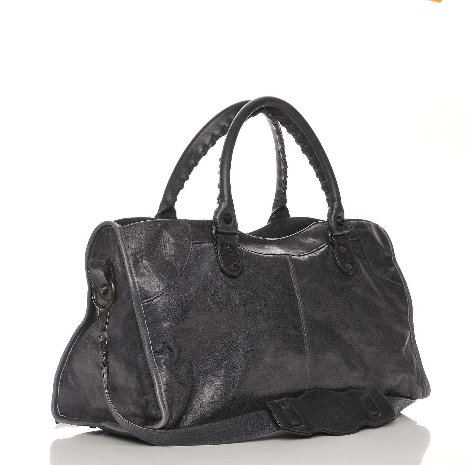 Balenciaga Agneau Classic Hardware Part Time Anthracite 4 of 11