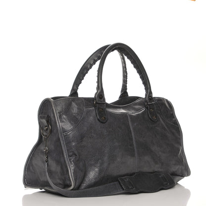 Balenciaga Agneau Classic Hardware Part Time Anthracite 4 of 11