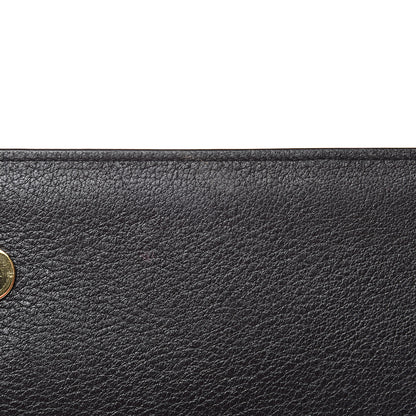Saint Laurent Calfskin Monogram Large Belle De Jour Clutch Black 13 of 14