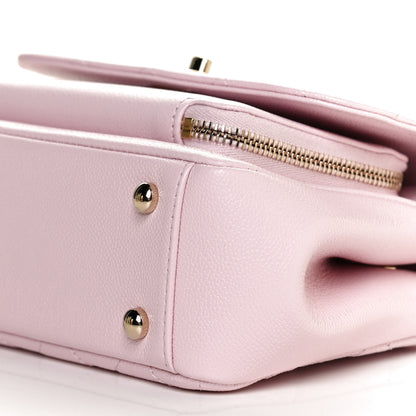 Chanel Caviar Quilted Small Business Affinity Flap Light Pink 9 of 11