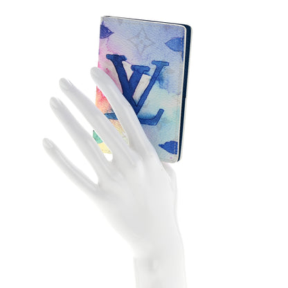Louis Vuitton Monogram Watercolor Pocket Organizer NM Multicolor 2 of 8