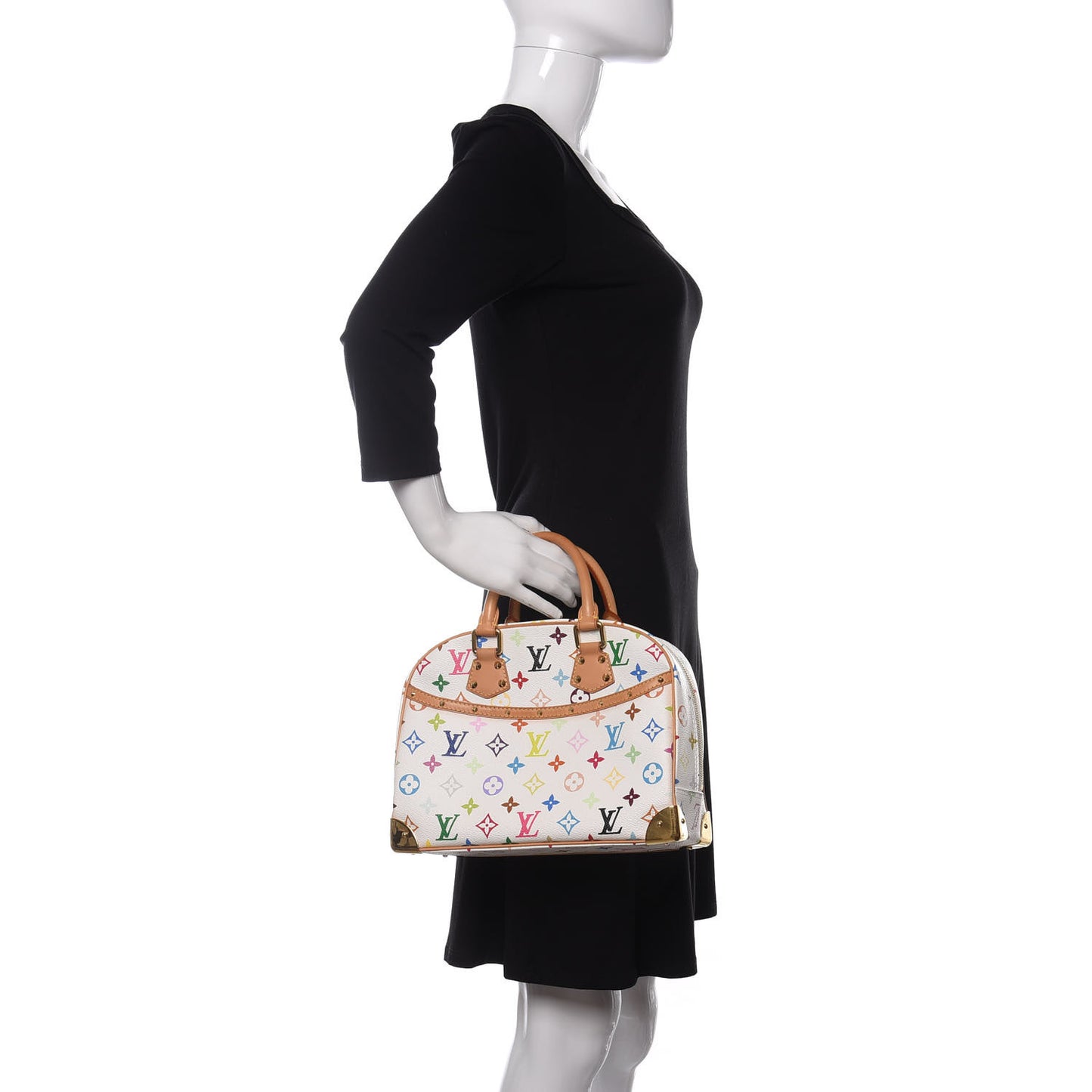 Monogram Multicolor Trouville White