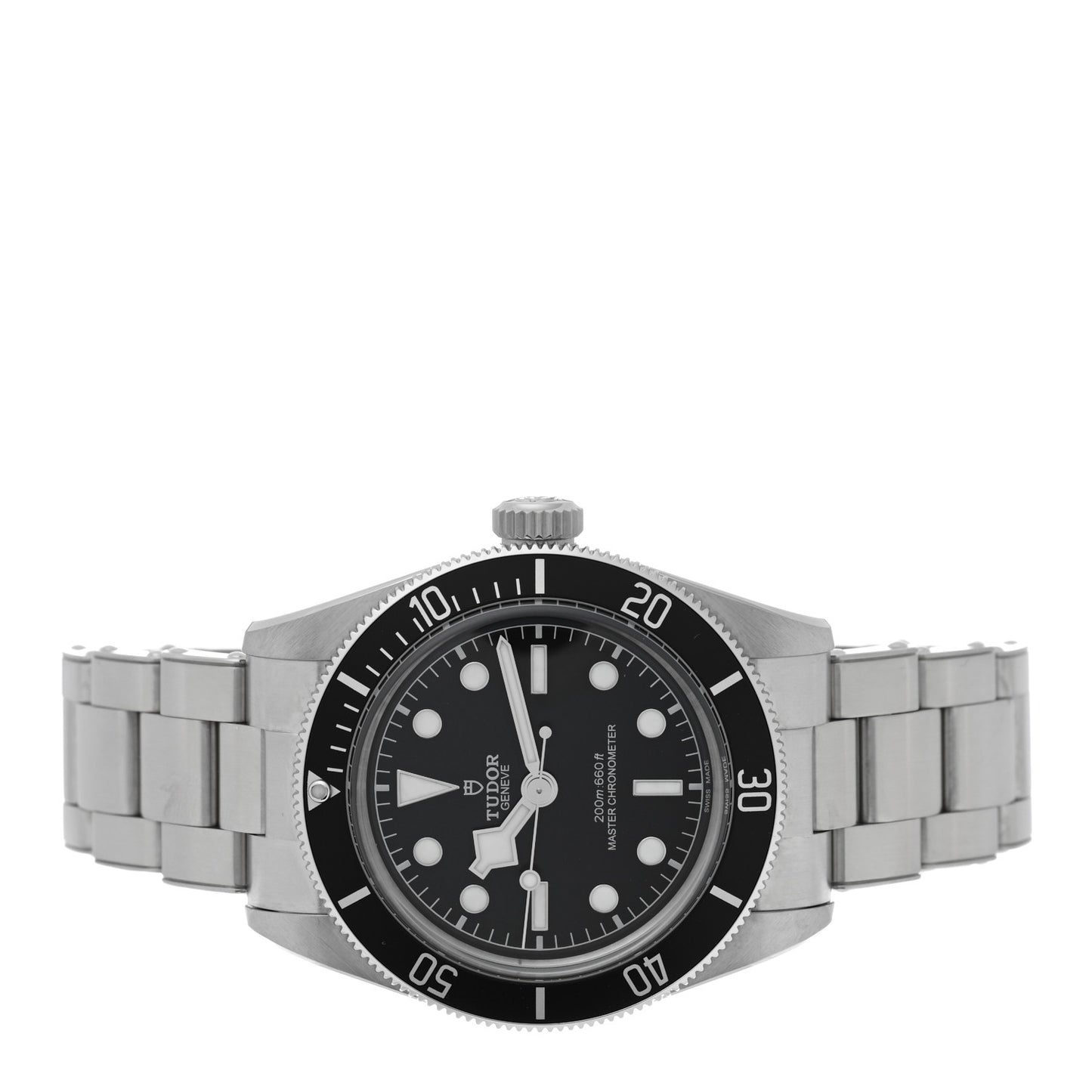 Stainless Steel 41mm Black Bay Automatic Watch Black 7941A