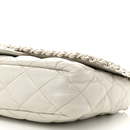 Chanel Calfskin Quilted Medium Chain Me Flap White 9 of 10