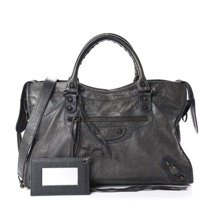 Balenciaga Agneau Classic Hardware City Anthracite 1 of 11