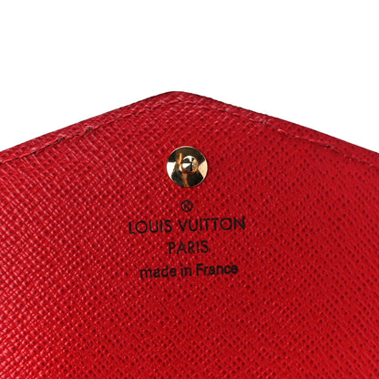 Louis Vuitton Damier Ebene Karakoram Sarah Wallet NM 7 of 12