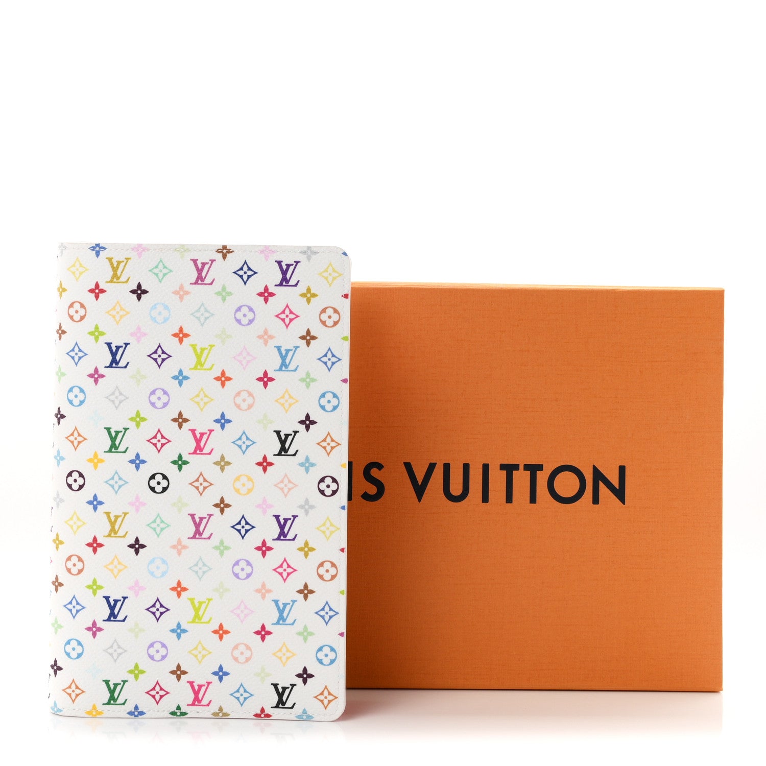Louis Vuitton LV X TM Monogram Multicolor Emily Notebook Cover MM White 7 of 7