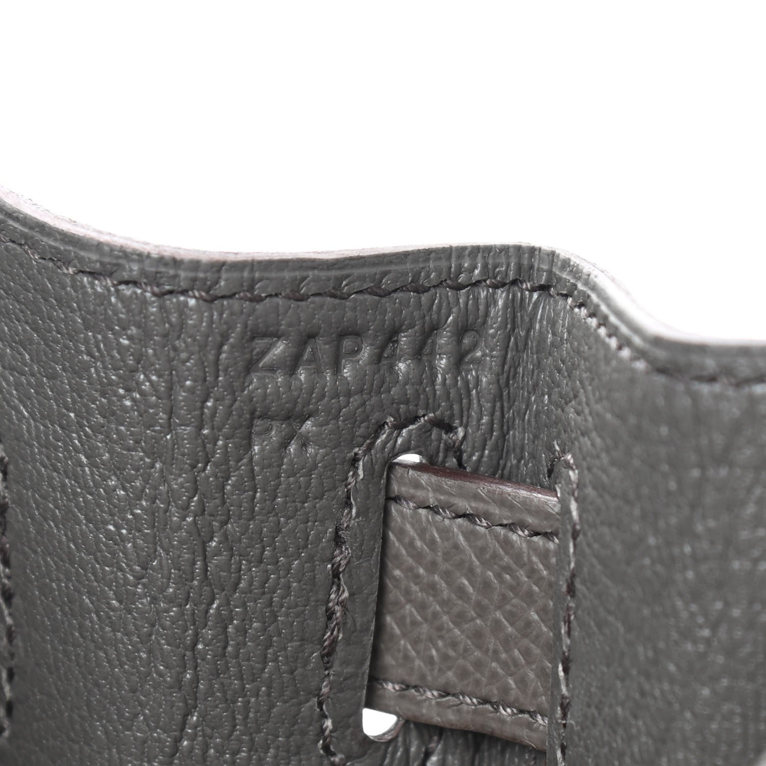 Hermes Epsom Kelly Sellier 28 Etain 9 of 11