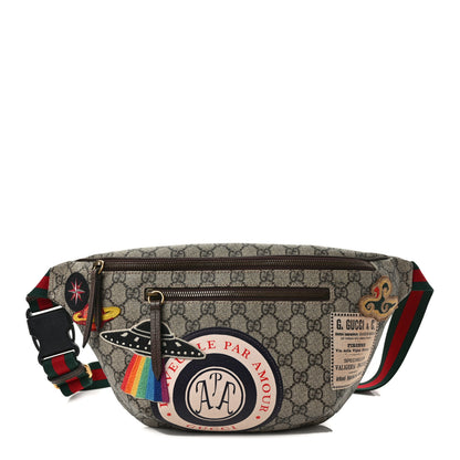 Gucci GG Supreme Monogram Courrier Belt Bag Beige New Acero 1 of 8