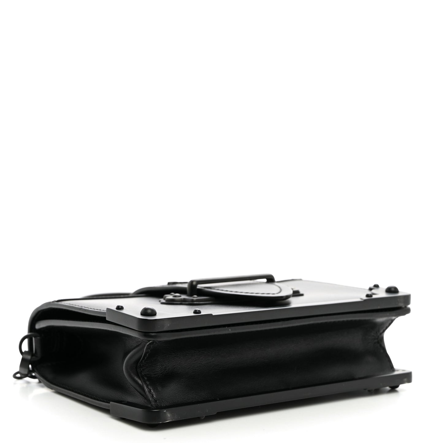 City Calfskin Saffiano Cahier Bag Black