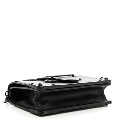 Prada City Calfskin Saffiano Cahier Bag Black 4 of 9