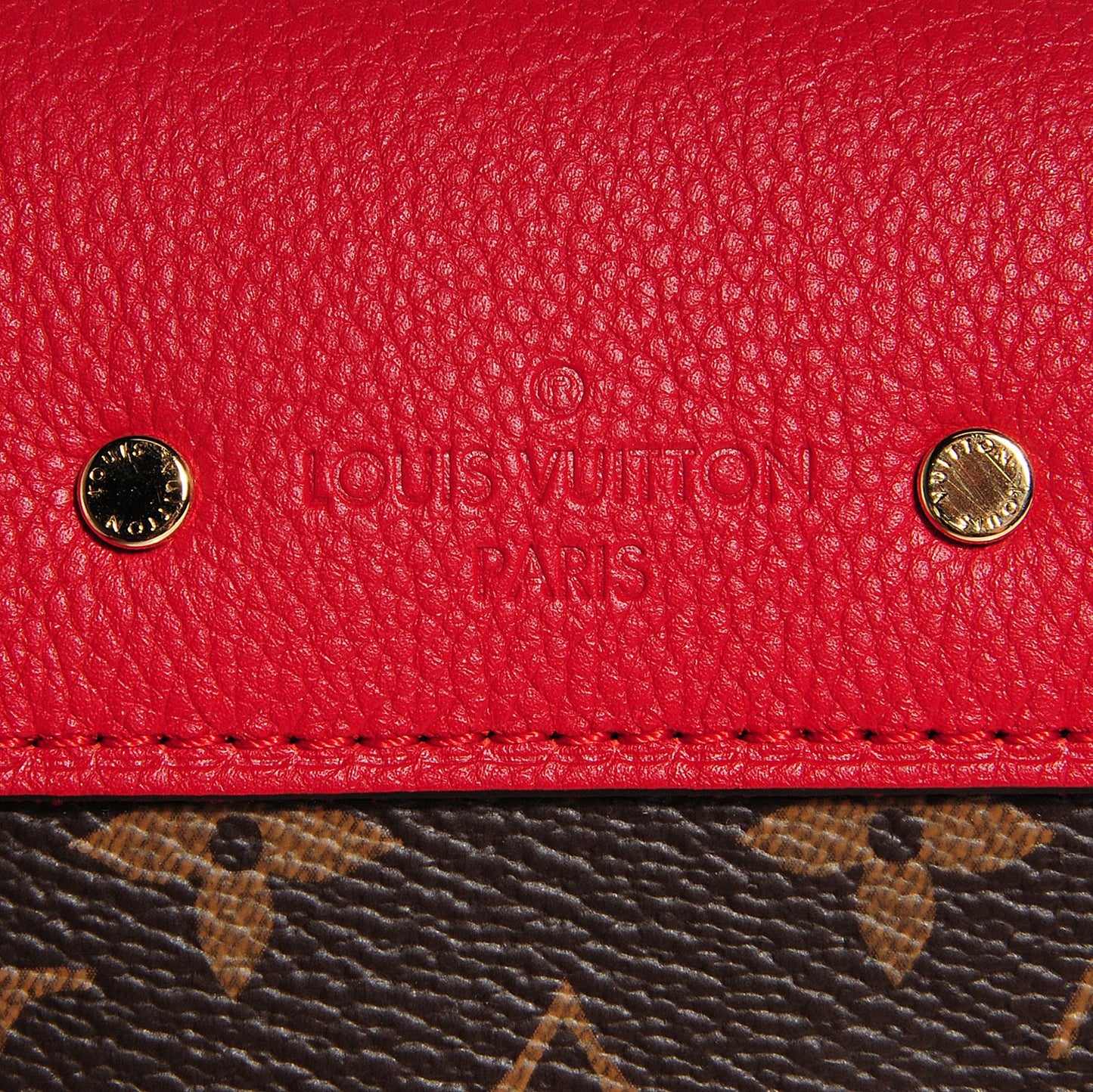 Monogram Pallas Chain Cherry