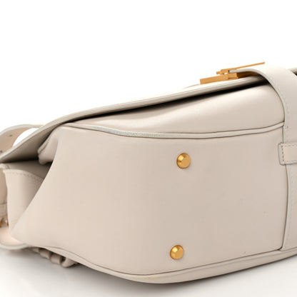 Bottega Veneta Nappa Intrecciato Strap Shoulder Bag White 8 of 10