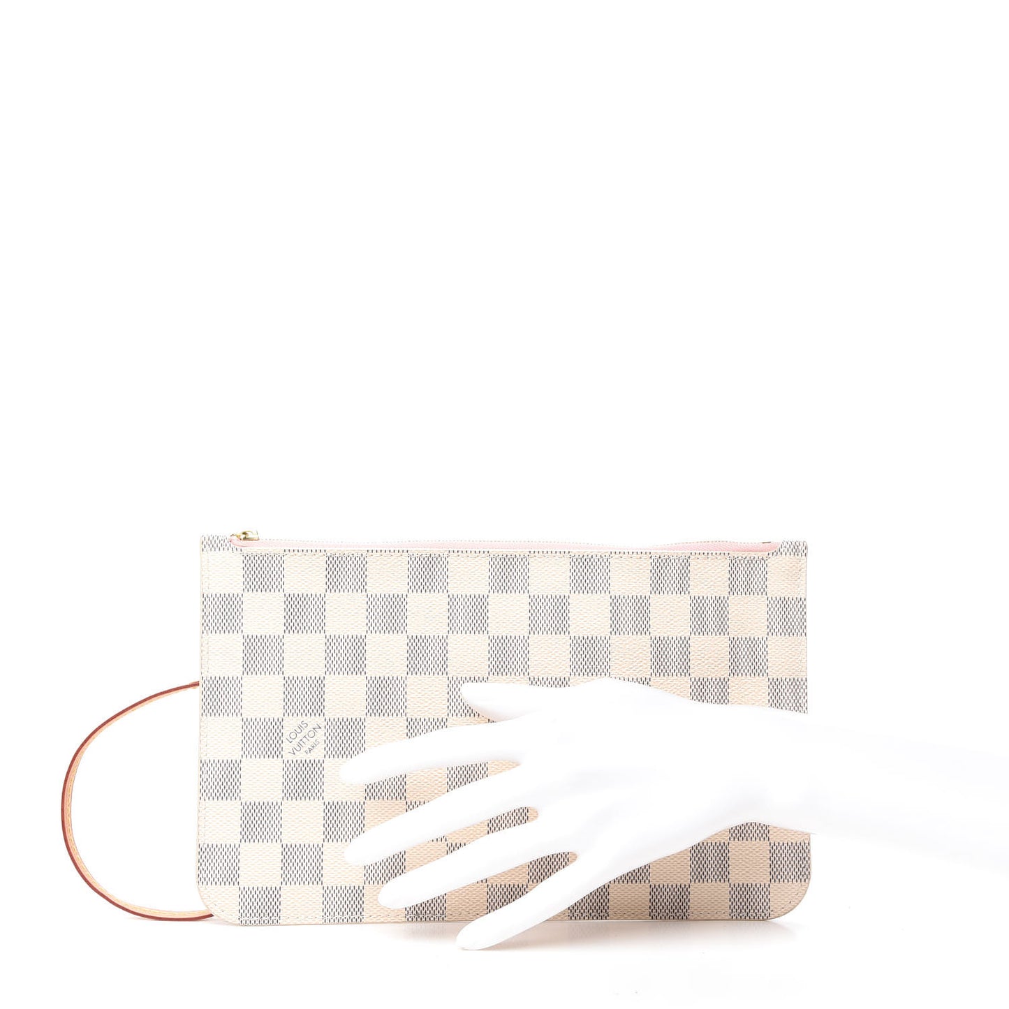 Damier Azur Neverfull MM GM Pochette Rose Ballerine