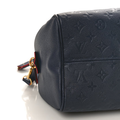 Louis Vuitton Empreinte Speedy Bandouliere 30 NM Marine Rouge 8 of 9