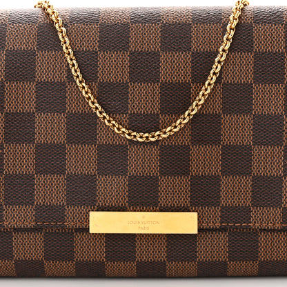Louis Vuitton Damier Ebene Favorite MM 8 of 11