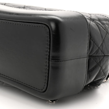 Chanel Aged Calfskin Quilted Small Gabrielle Backpack Black 10 of 10