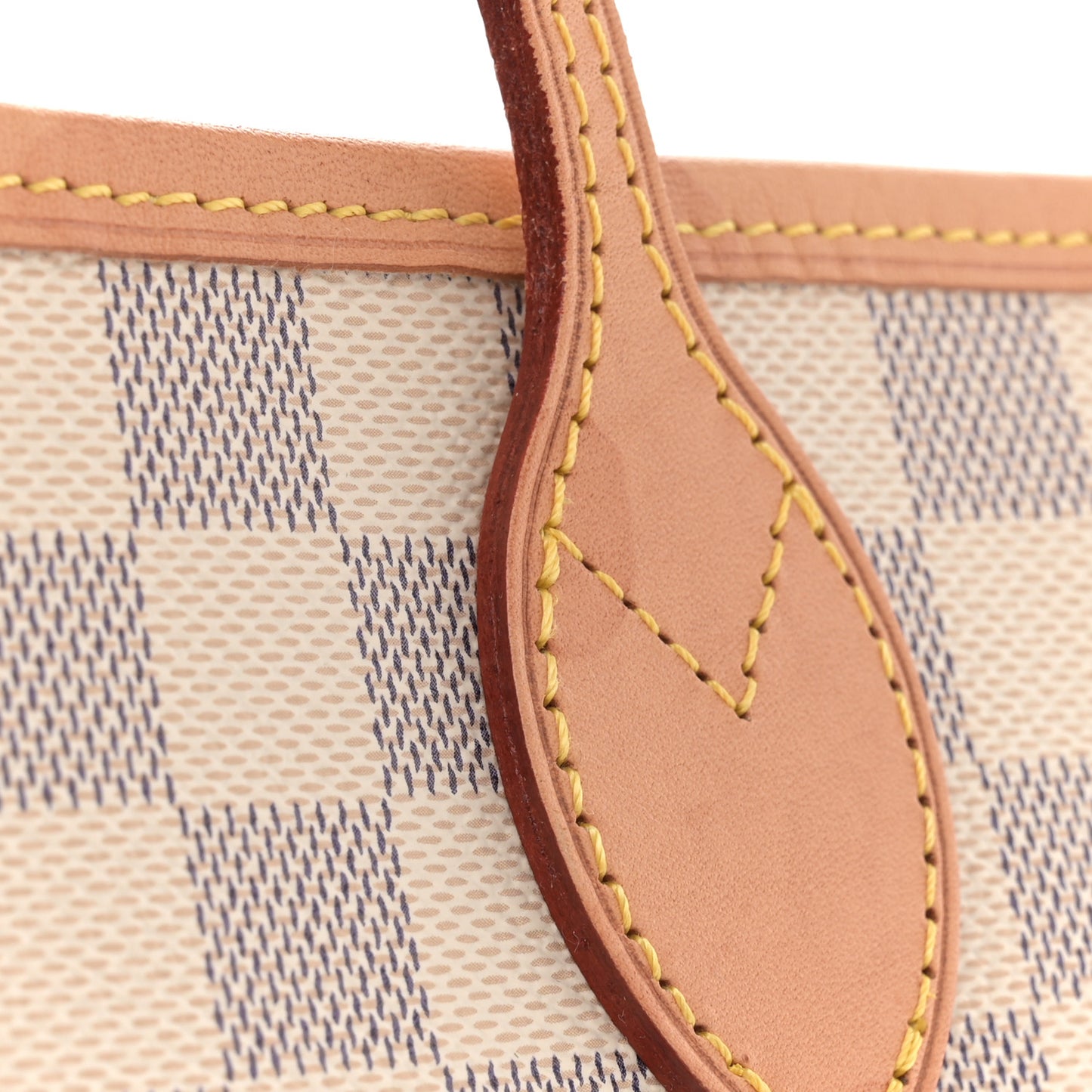 Damier Azur Neo Neverfull MM Rose Ballerine