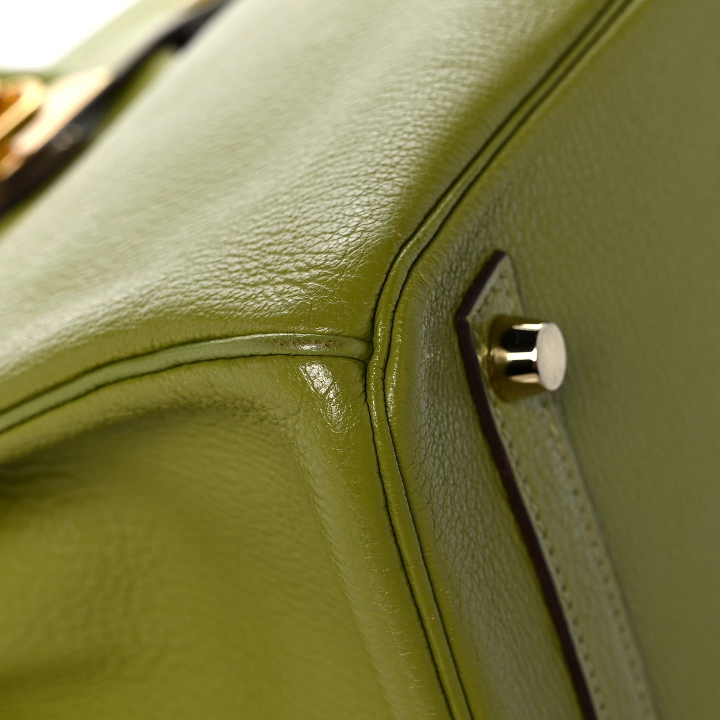 Chevre Mysore Birkin 30 Vert Anis