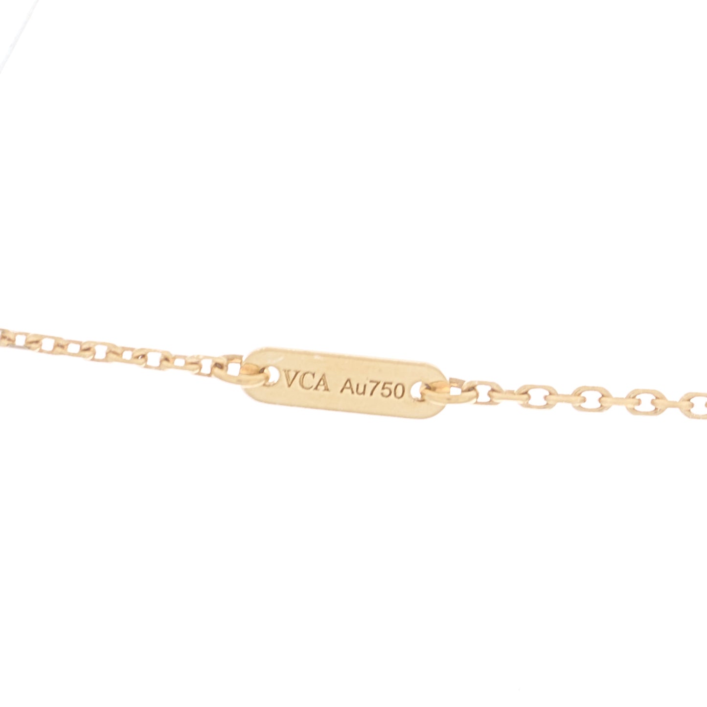 18K Yellow Gold Emerald Mini Frivole Pendant Necklace