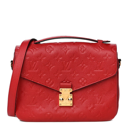 Louis Vuitton Empreinte Pochette Metis Cherry 1 of 11