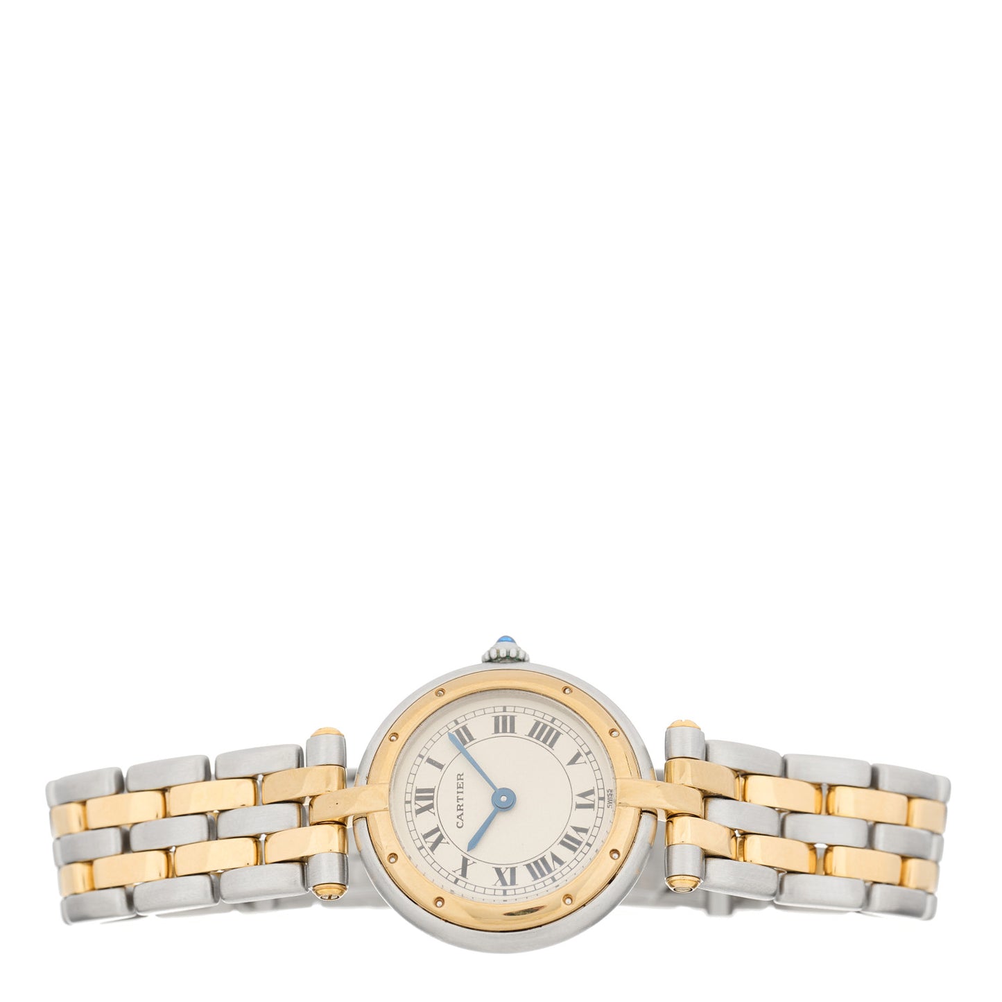 Stainless Steel 18K Yellow Gold 24mm Panthere Vendome Quartz Watch