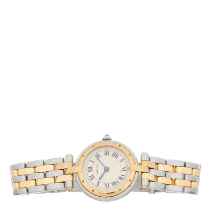 Cartier Stainless Steel 18K Yellow Gold 24mm Panthere Vendome Quartz Watch 2 of 4