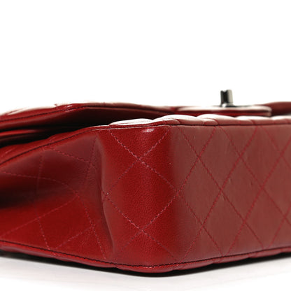 Chanel Lambskin Quilted Medium Double Flap Red 9 of 12
