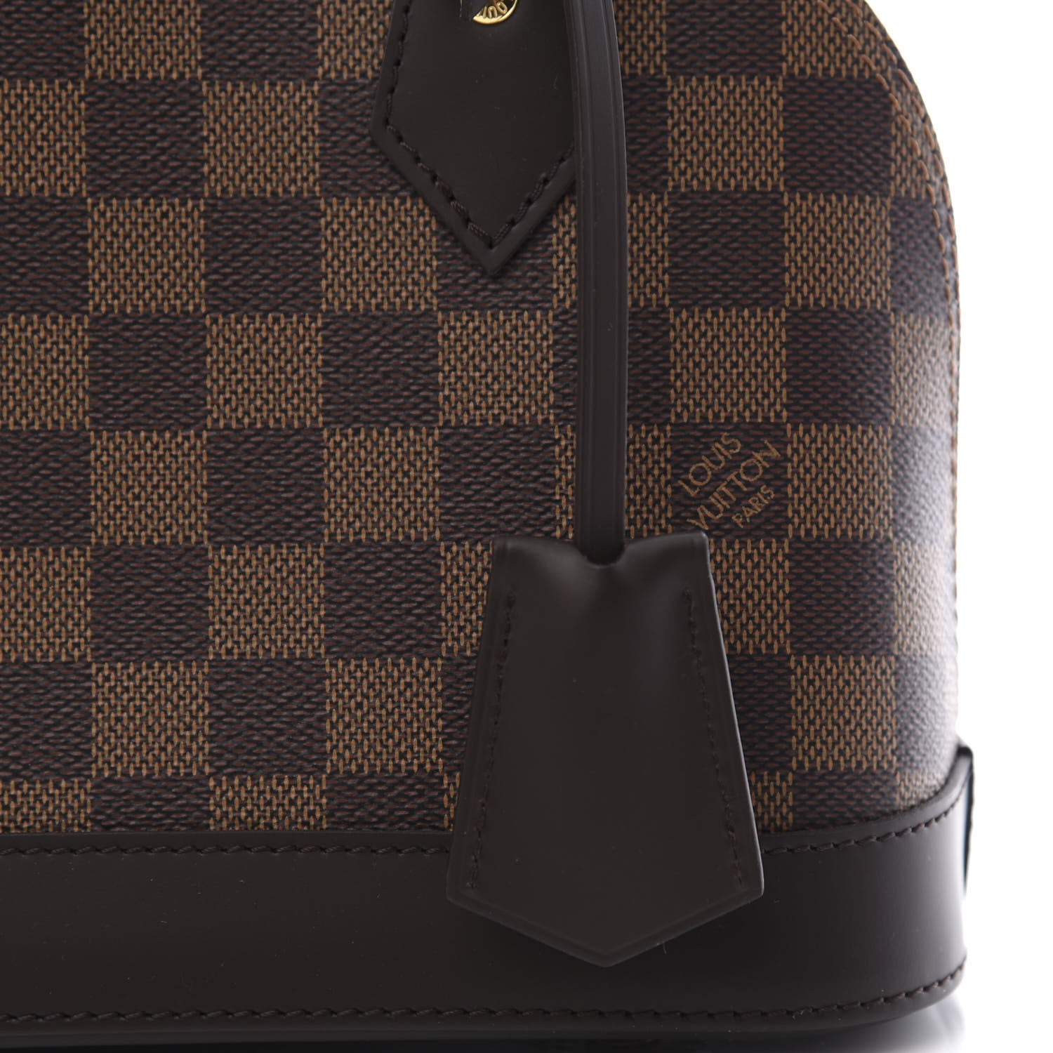 Louis Vuitton Damier Ebene Alma BB 9 of 10