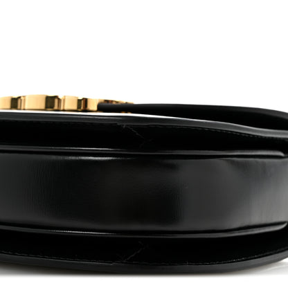 Celine Shiny Calfskin Triomphe Mini Besace Clea Black 11 of 14
