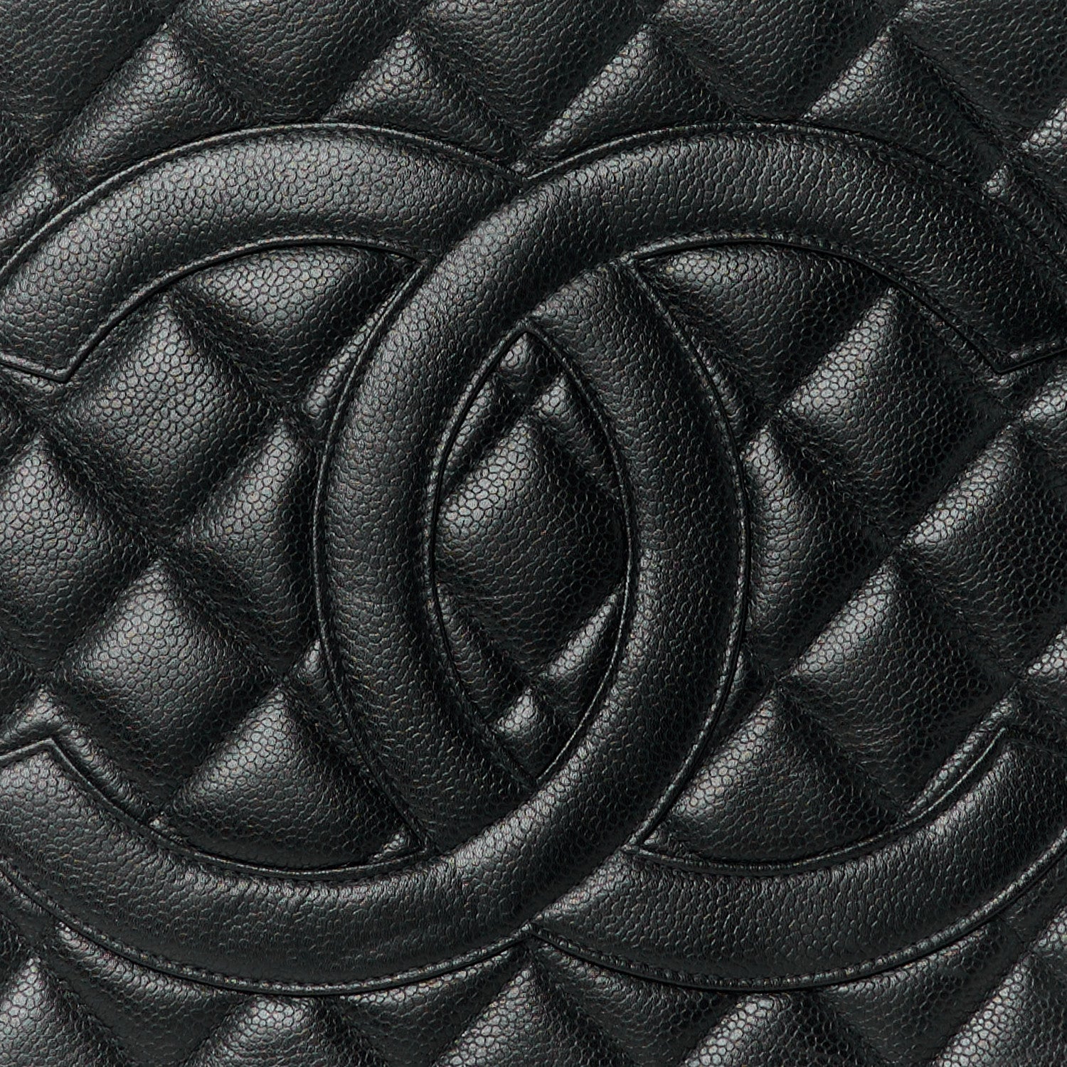Chanel Caviar Quilted Medallion Tote Black 9 of 11