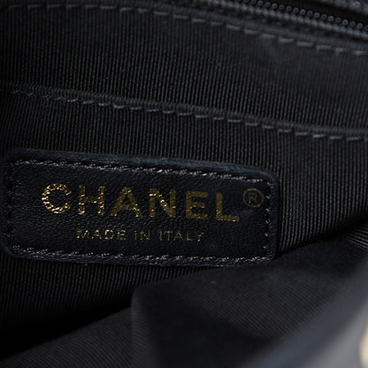 Chanel Tweed Mini Urban Spirit Backpack Black Gold 5 of 10