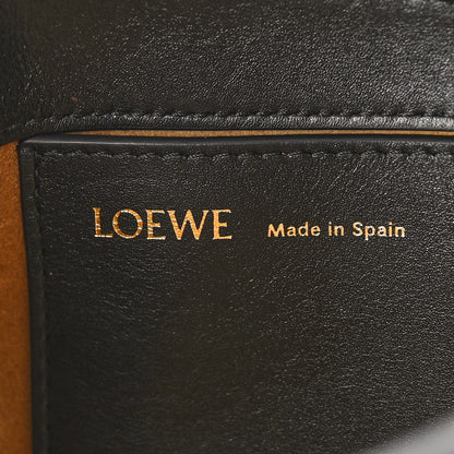 Loewe Shiny Nappa Calfskin Paseo Satchel Black 6 of 10