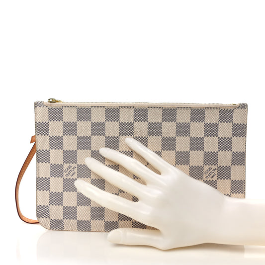 Damier Azur Neverfull MM GM Pochette