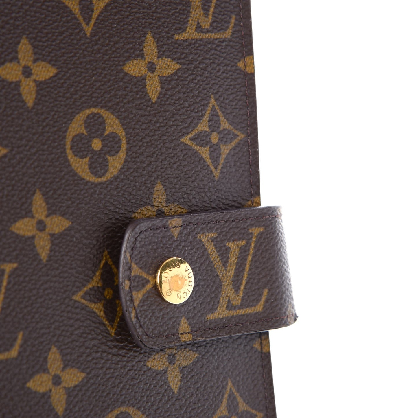 Monogram Large Ring Agenda Cover