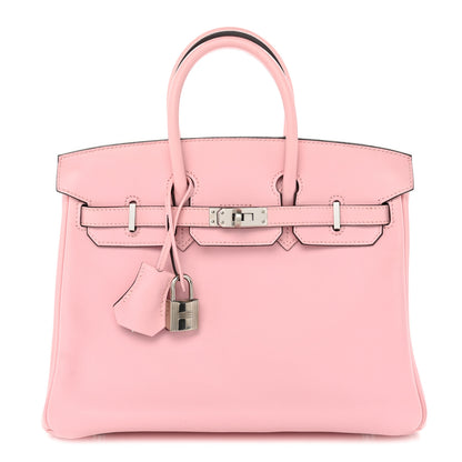 Hermes Swift Birkin 25 Rose Sakura 1 of 10